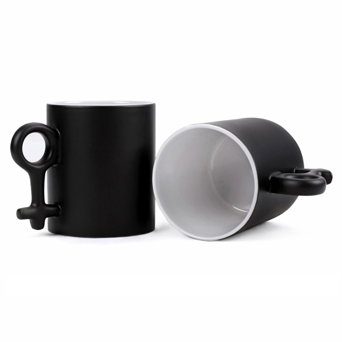 Halloween Swinger Inspired Couple Symbol Color-Changing Mug
