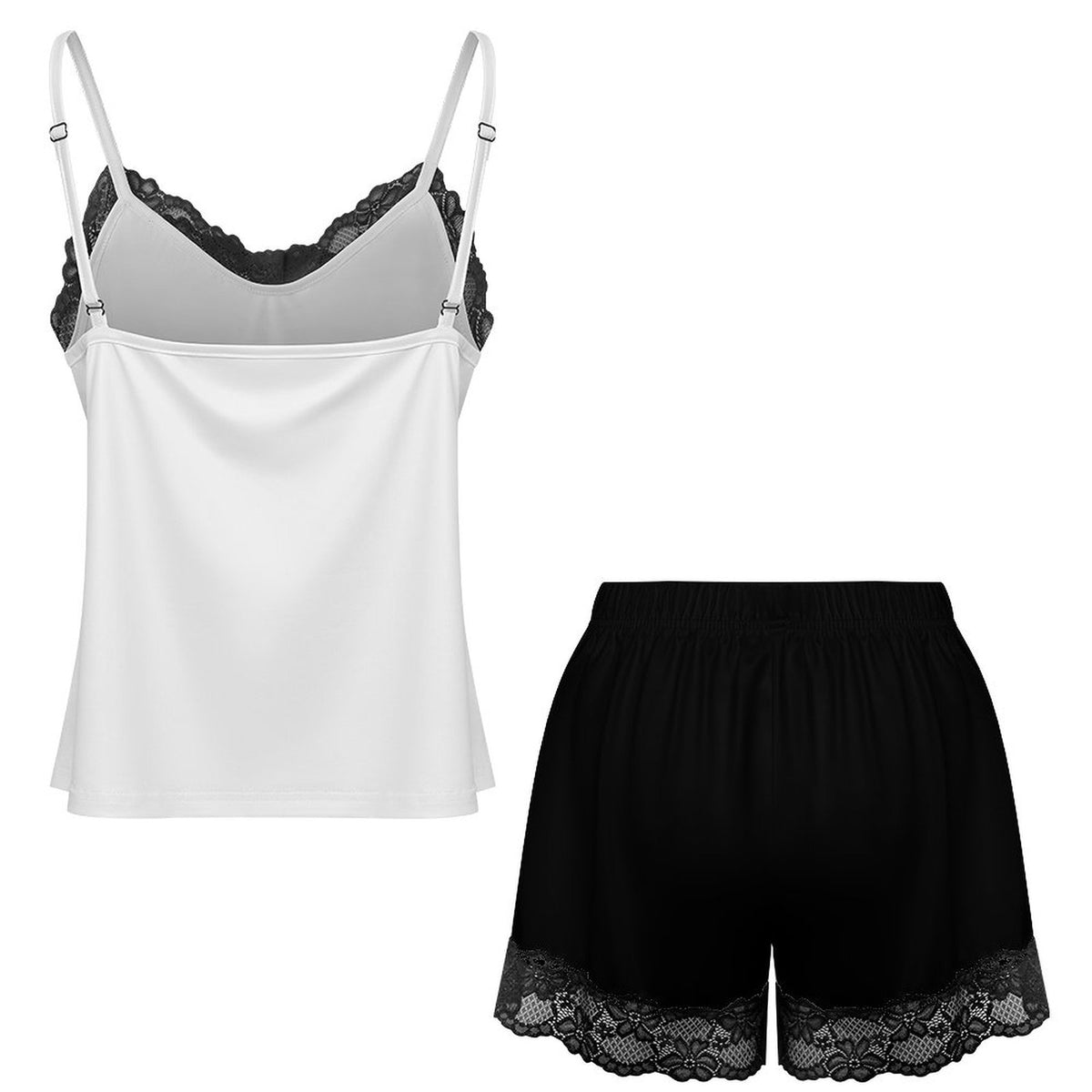 Swinglympics Lace Trim Pajama Set