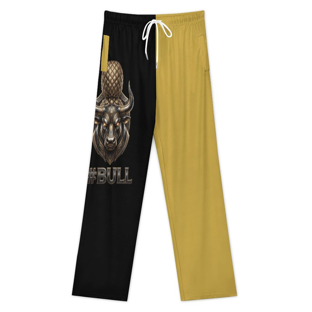 #BULL Cotton Loose Loungewear Pants for Men(All-Over Printing)