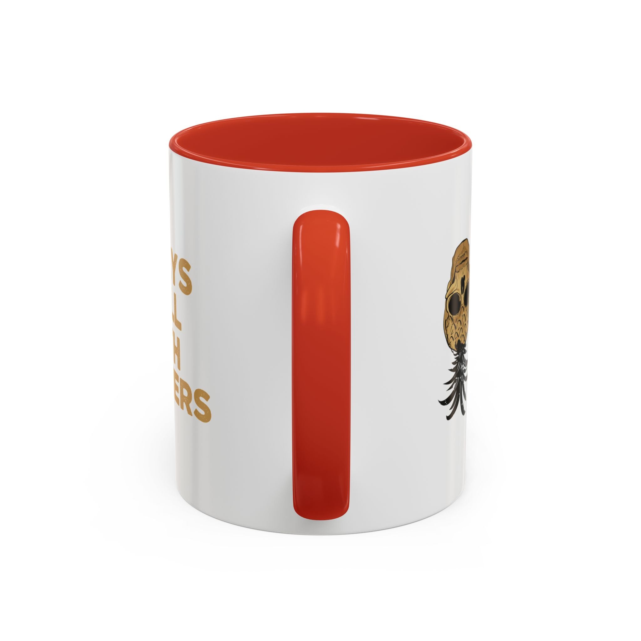 Playful Owl Accent Coffee Mug - 11 & 15oz - Perfect Gift for Nature Lovers