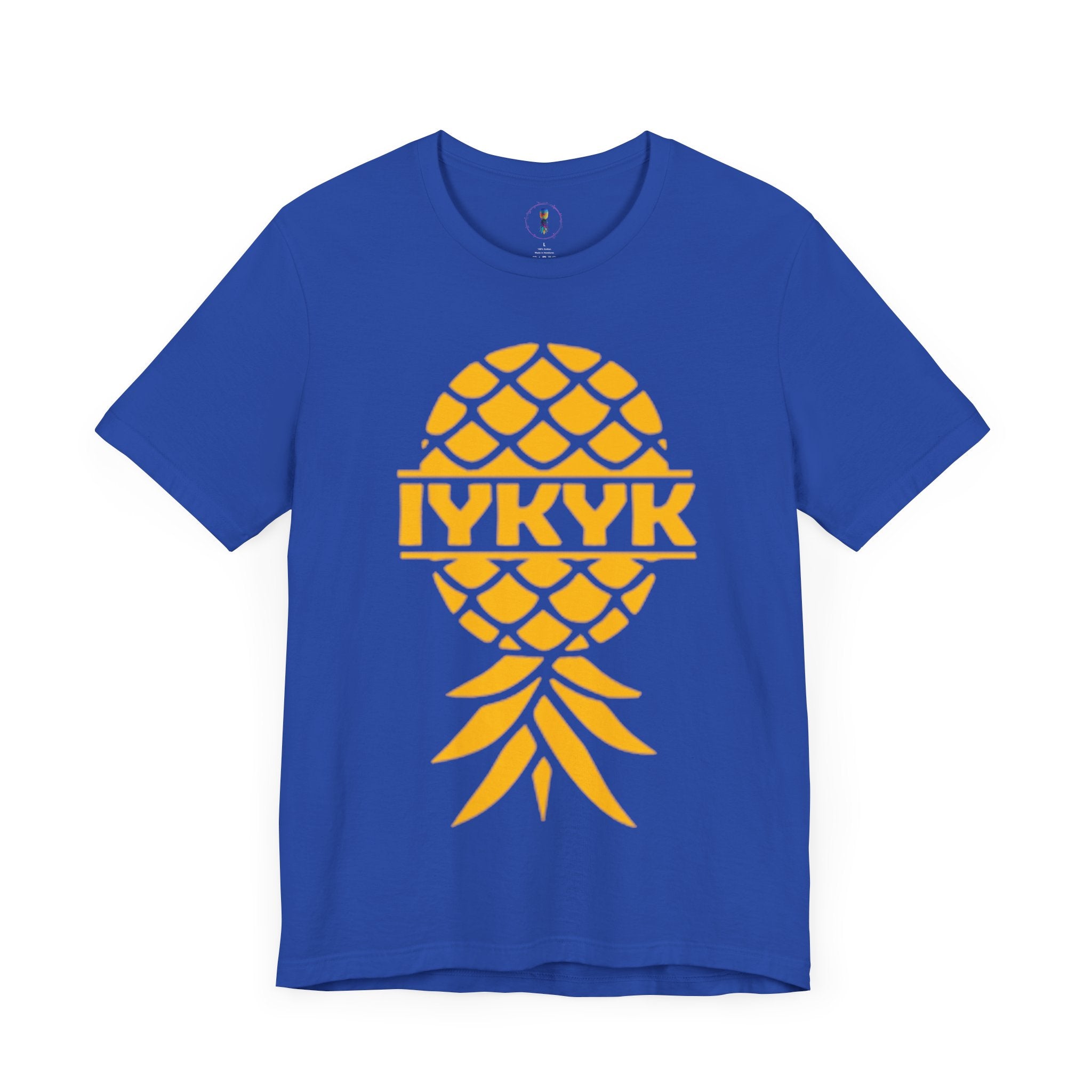 IYKYK Pineapple Unisex Jersey Tee - Fun Summer Graphic T-Shirt