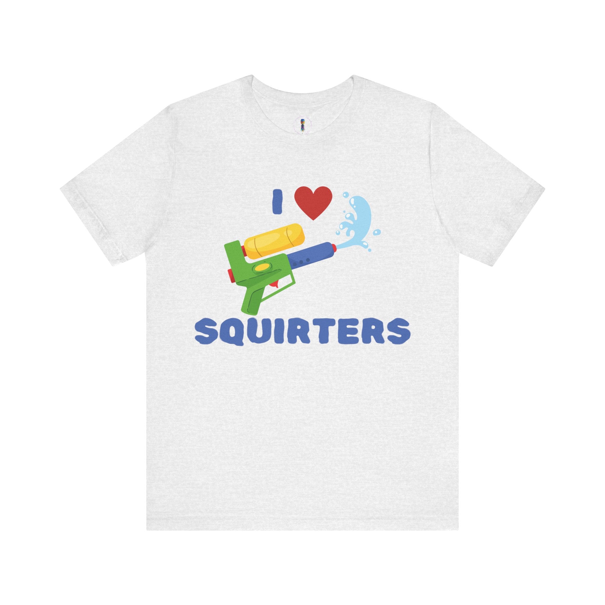 I Love Squirt Guns Unisex Jersey Tee - Fun Summer Shirt for Water Play Lovers