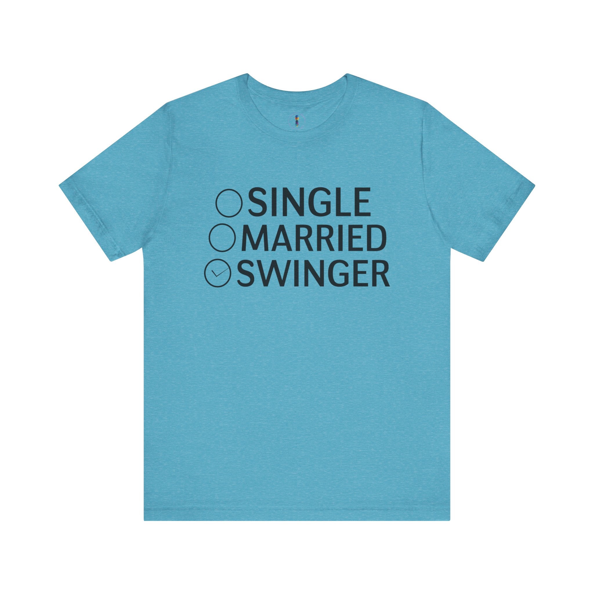 Swinger Humor Unisex Tee - Funny Relationship Status Shirt