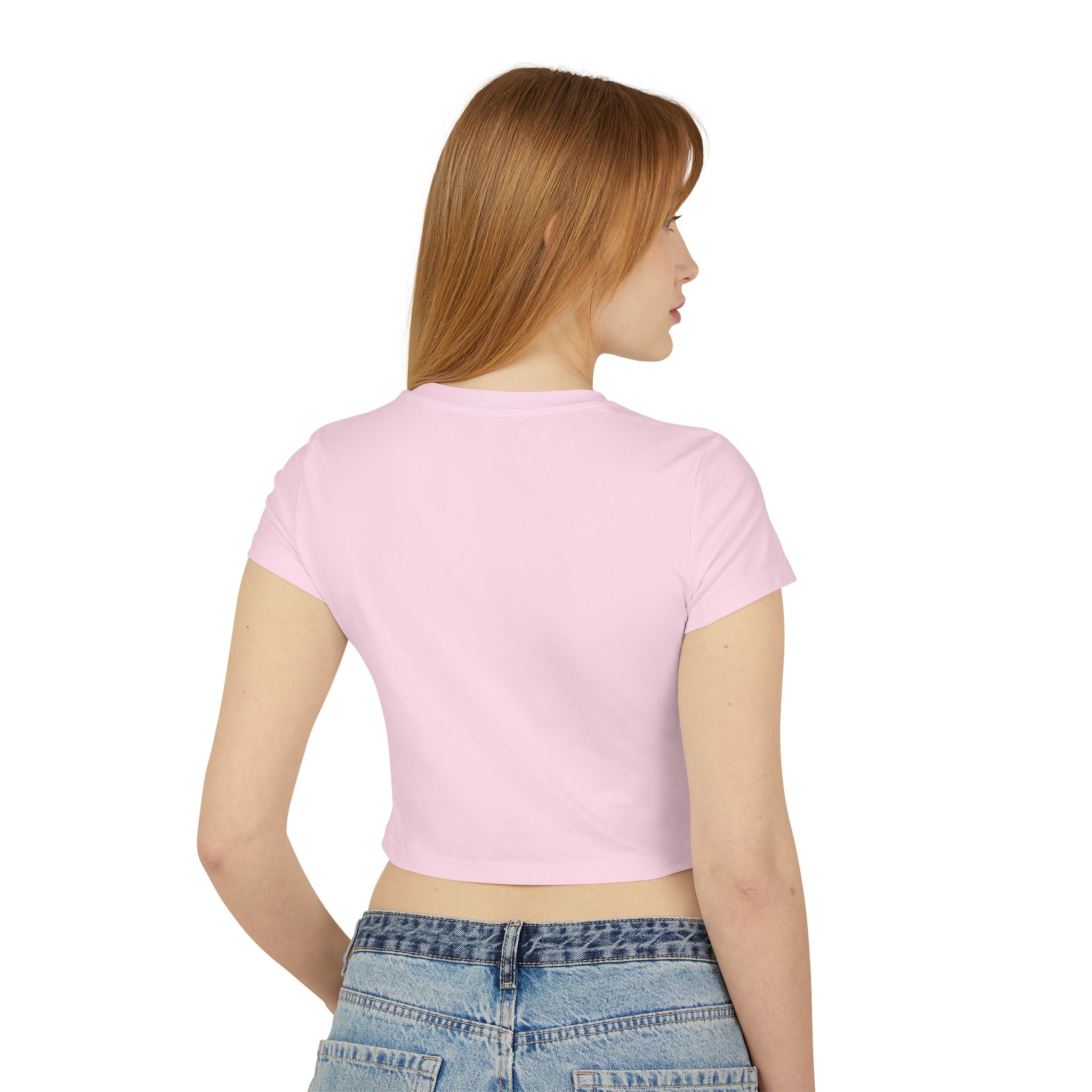 Funny Women's Baby Tee – I Swallow Like a Good Girl