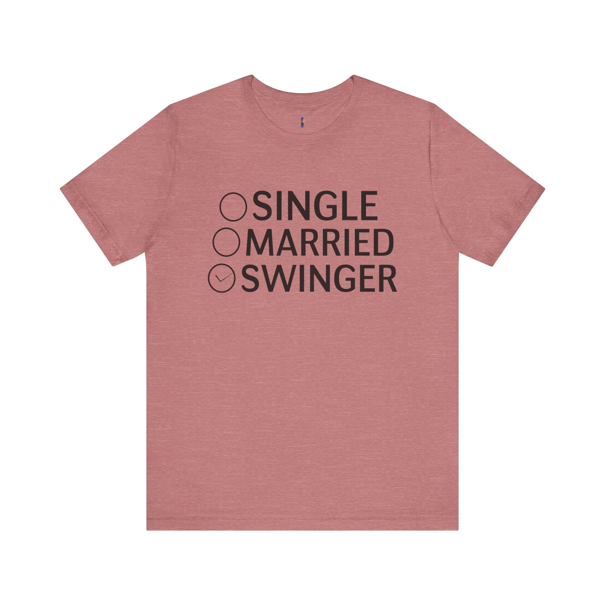 Swinger Humor Unisex Tee - Funny Relationship Status Shirt