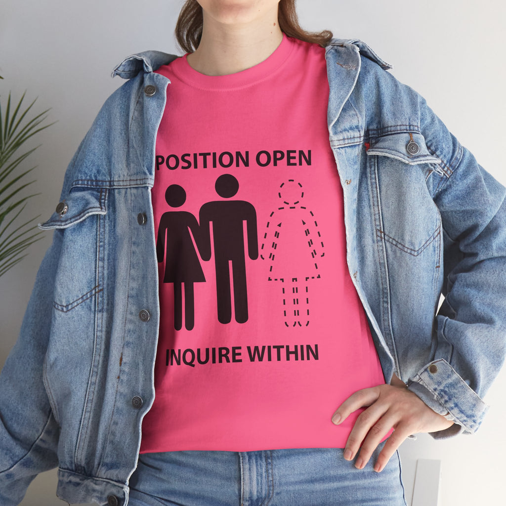 Swinger Tee - Unisex Position Open