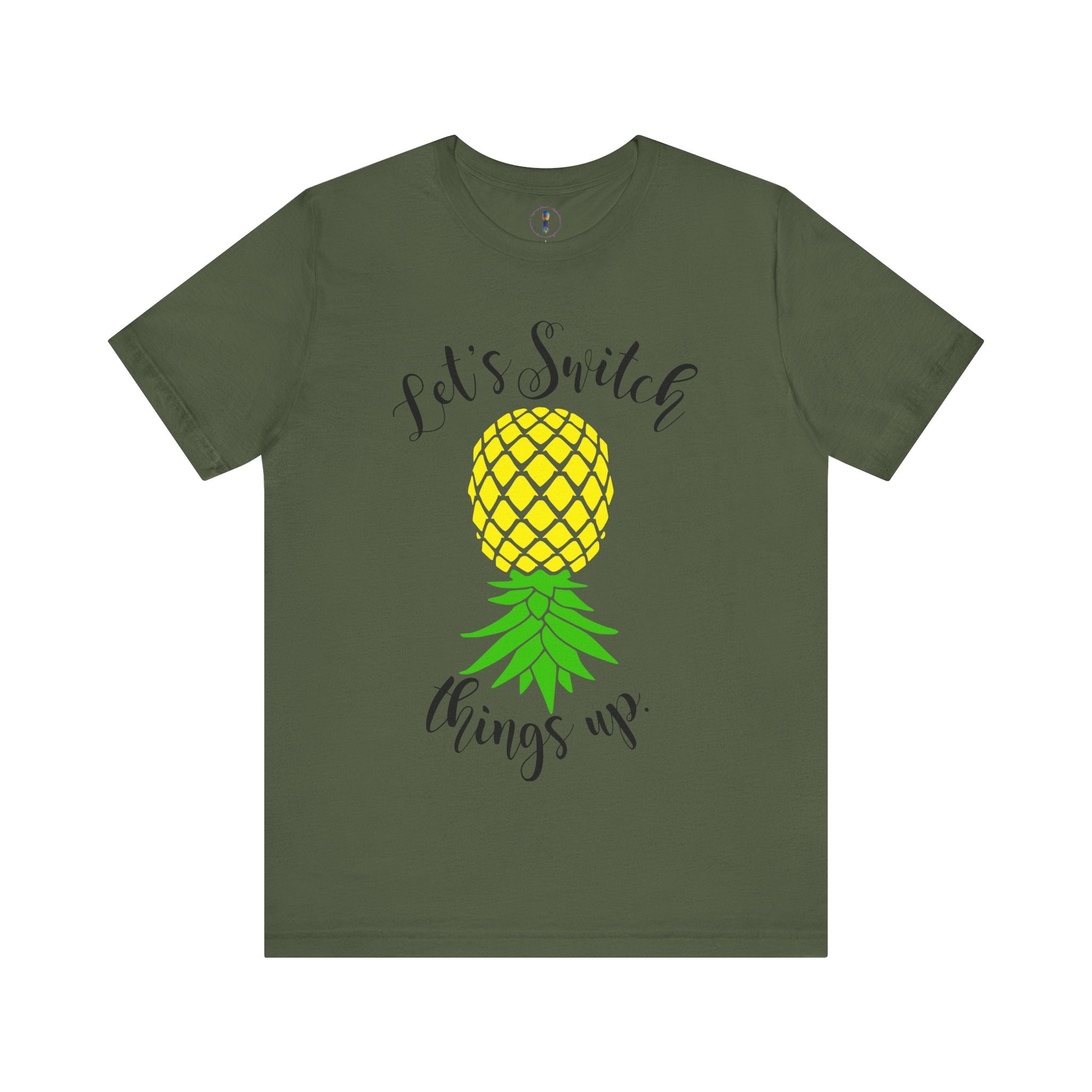 Pineapple Motivational Unisex Tee - 'Let's Switch Things Up'