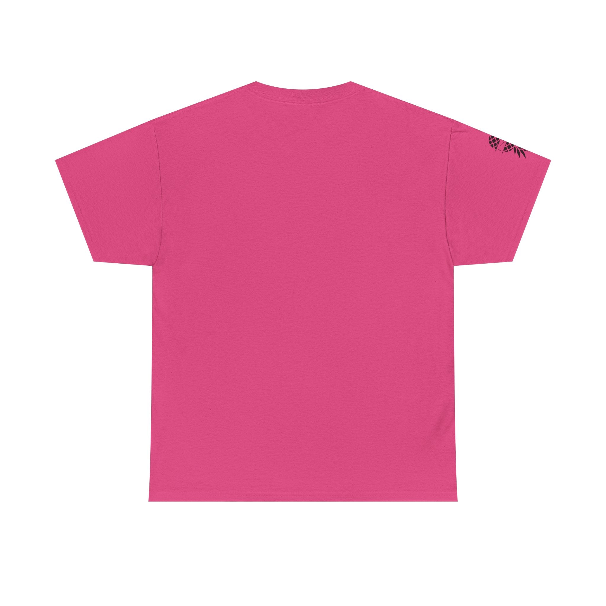 Just Here To Bang Pineapple Tee - Unisex Heavy Cotton T-Shirt for Summer Celebrations
