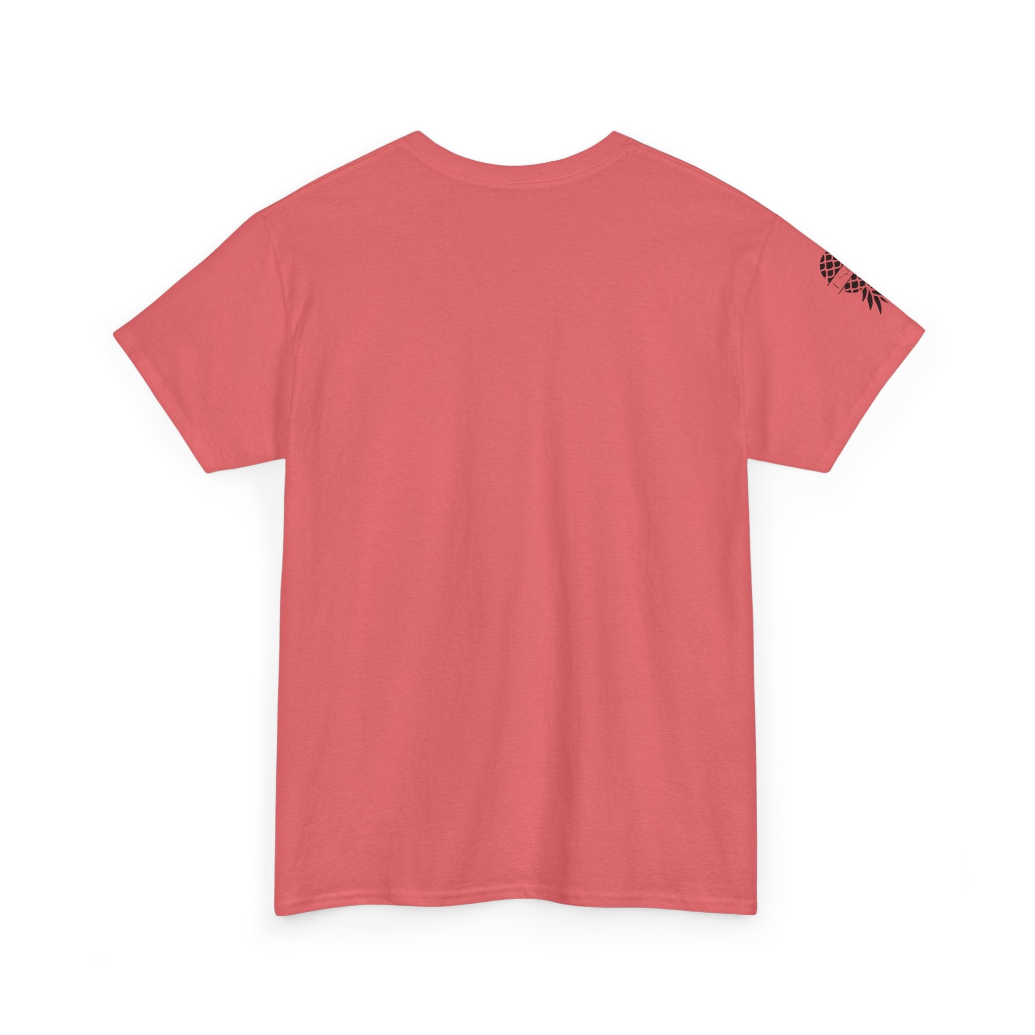 Just Here To Bang Pineapple Tee - Unisex Heavy Cotton T-Shirt for Summer Celebrations