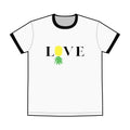 Men's Love Pineapple Ringer Tee - Stylish and Fun Summer Shirt