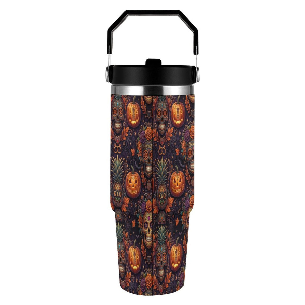 Halloween Swinger Inspired Car Cup with Handle