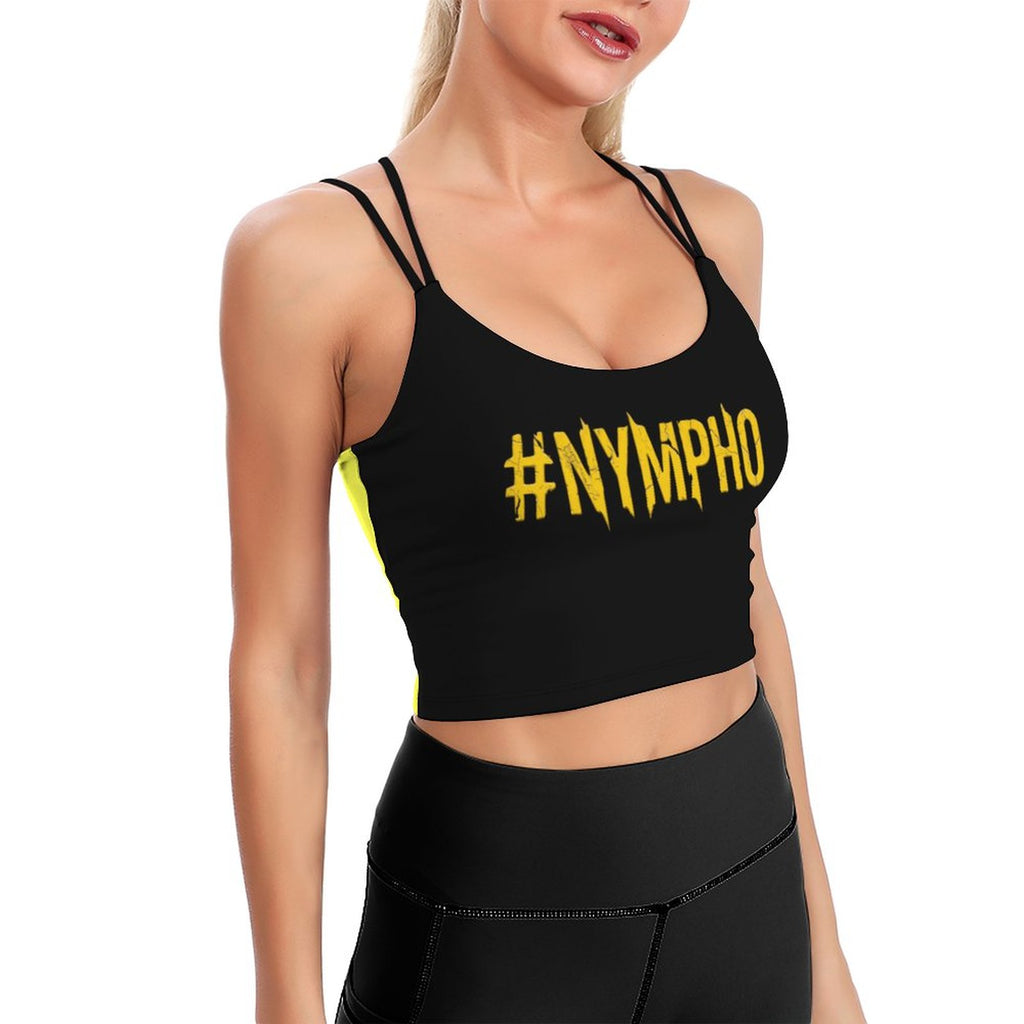 Workout Crop Yoga Tank Top(All-Over Printing)