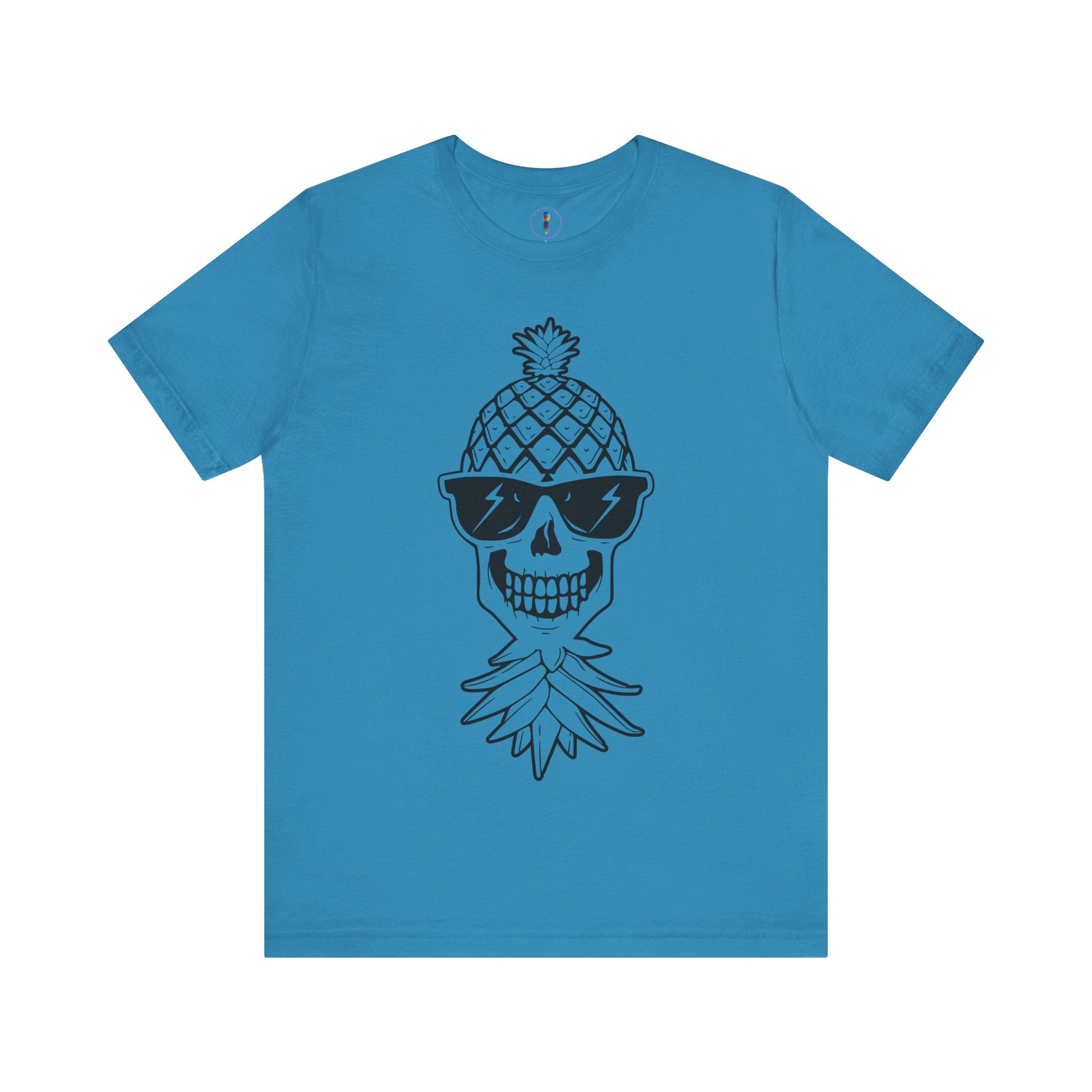 Pineapple Skull Graphic Tee