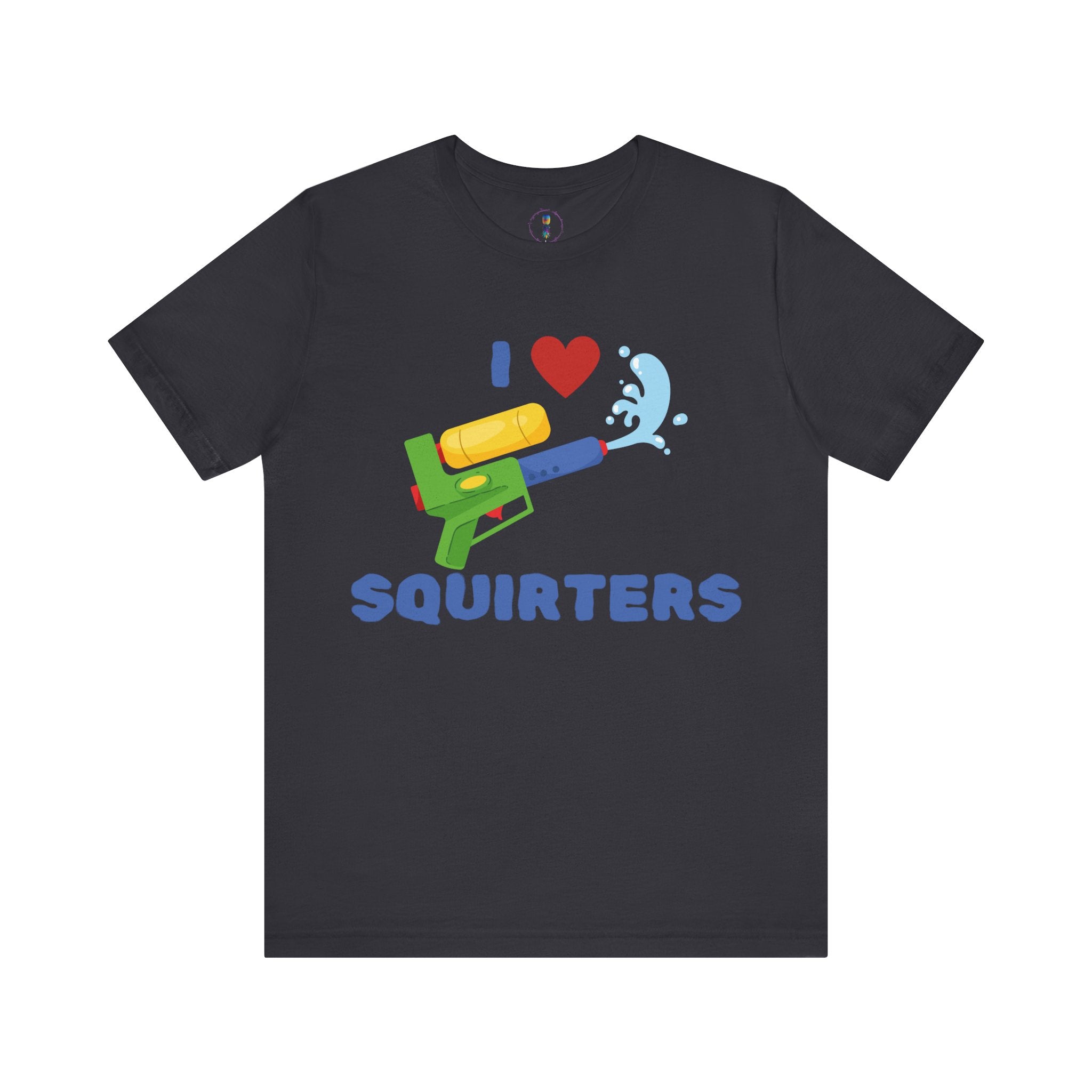 I Love Squirt Guns Unisex Jersey Tee - Fun Summer Shirt for Water Play Lovers