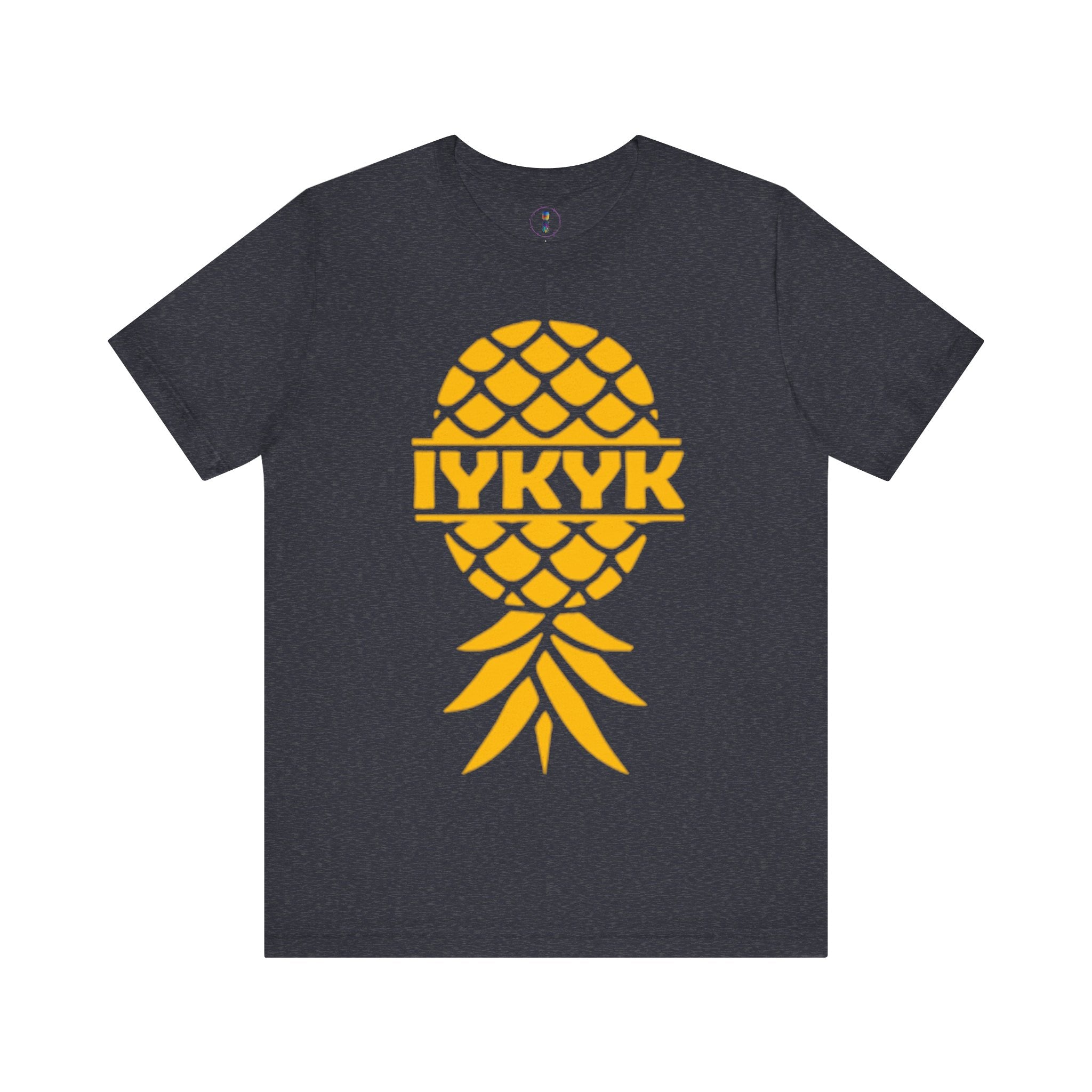 IYKYK Pineapple Unisex Jersey Tee - Fun Summer Graphic T-Shirt