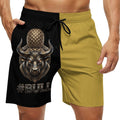 #BULL Cotton Men's Beach Shorts(All-Over Printing)