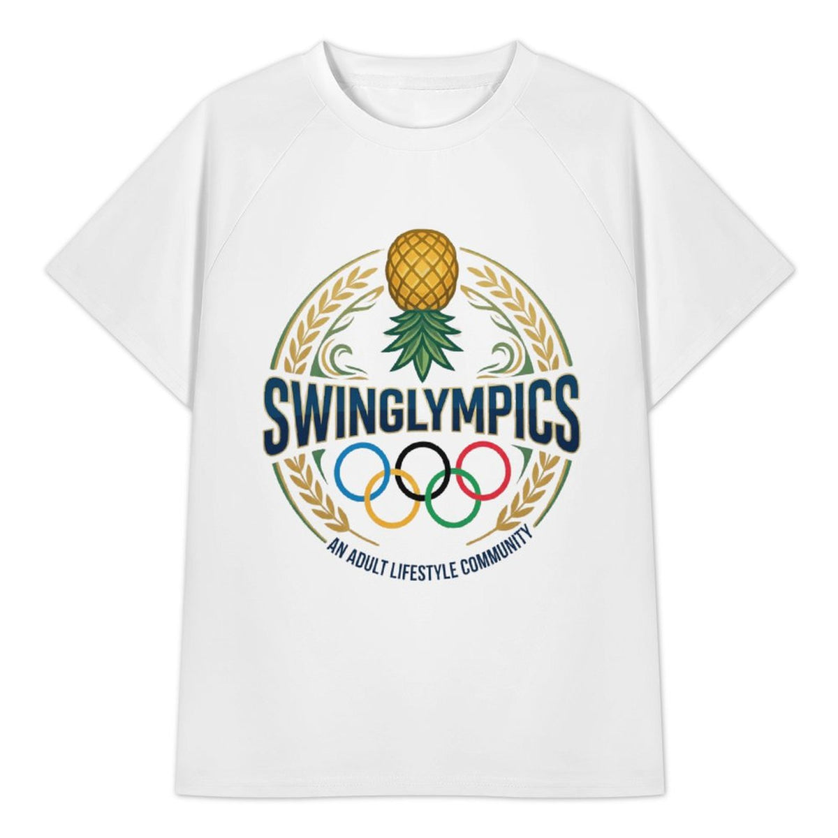 Swinglympics Women's Raglan T-shirt