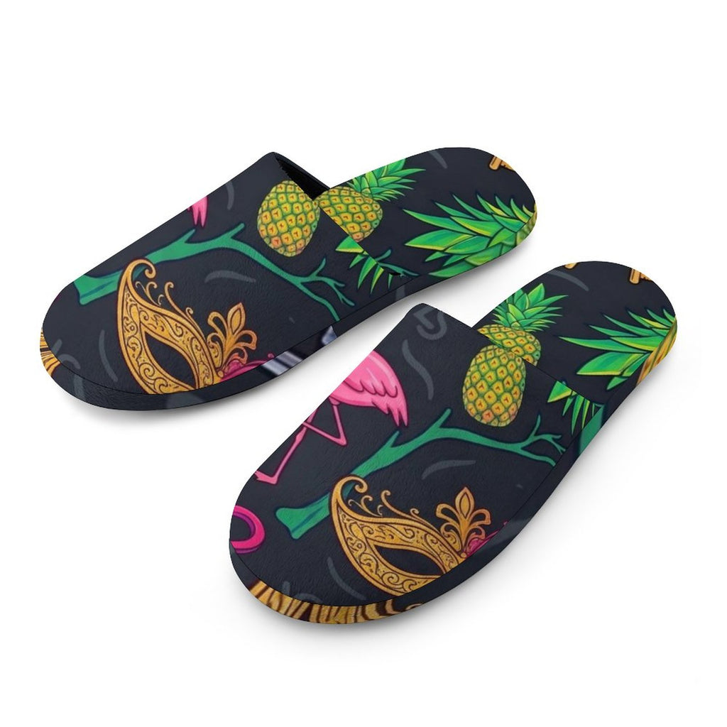 Swinger Lifestyle Flannel Ladies Cotton Slippers