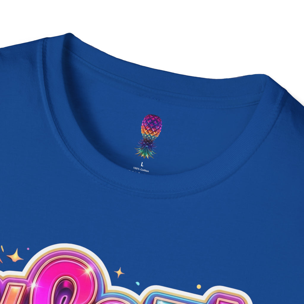 #Soft Swap Graphic T-Shirt | Colorful Y2K Cotton Tee