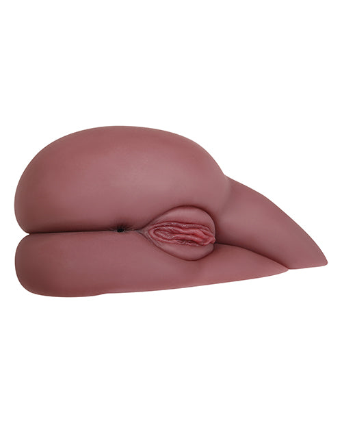 Pink anatomical model of a kidney on a white background
