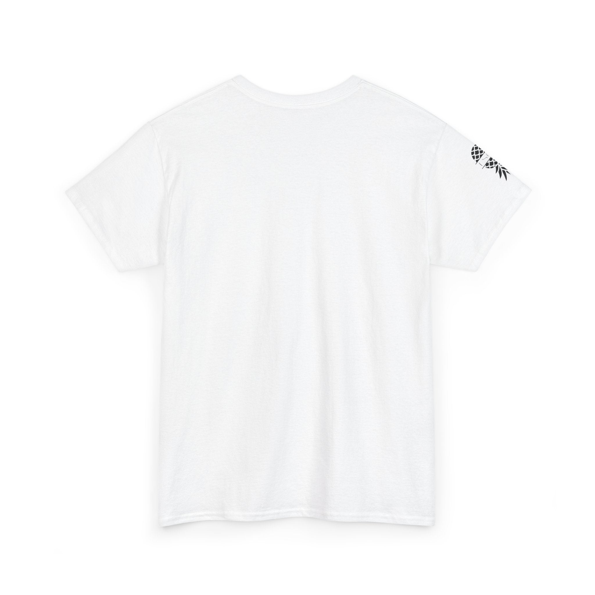 Just Here To Bang Pineapple Tee - Unisex Heavy Cotton T-Shirt for Summer Celebrations