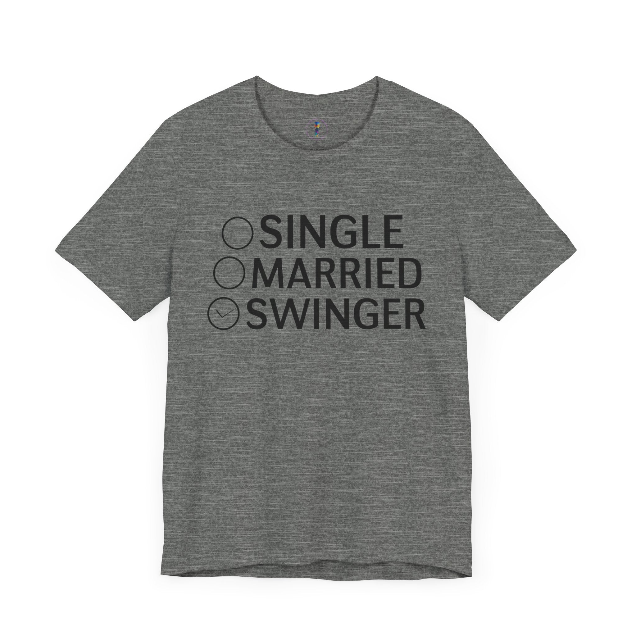Swinger Humor Unisex Tee - Funny Relationship Status Shirt