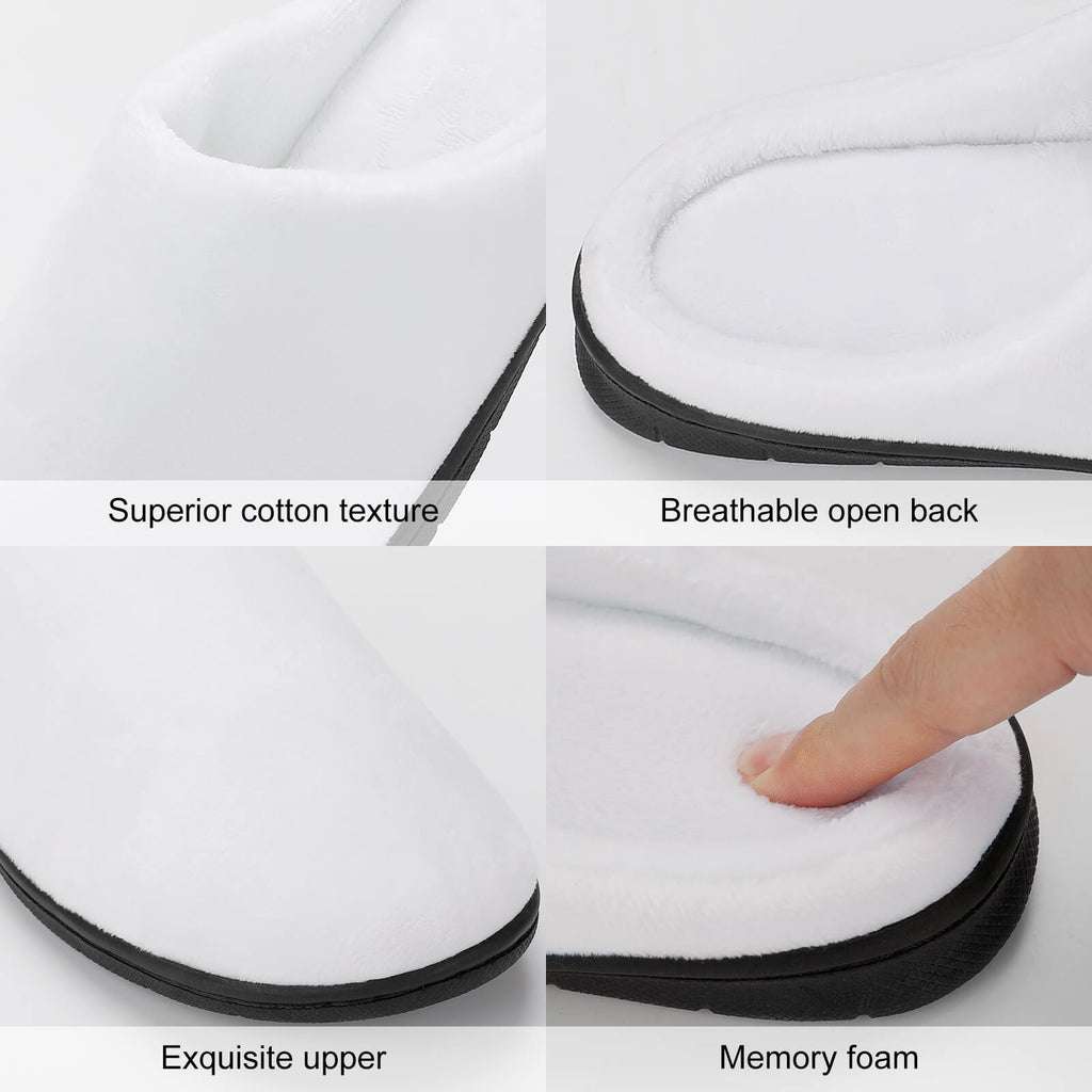 Personalized Men's Cotton Slippers (All-Over Printing)