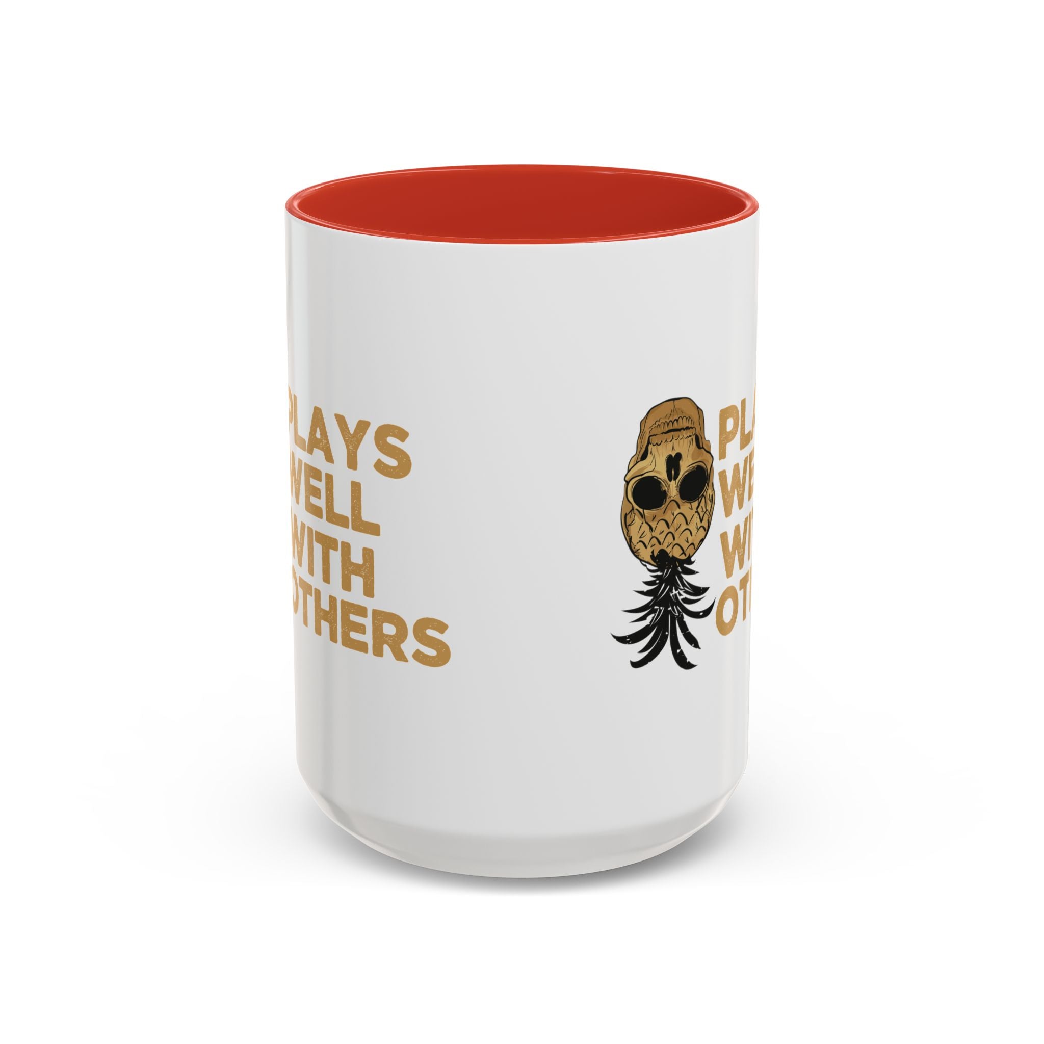 Playful Owl Accent Coffee Mug - 11 & 15oz - Perfect Gift for Nature Lovers