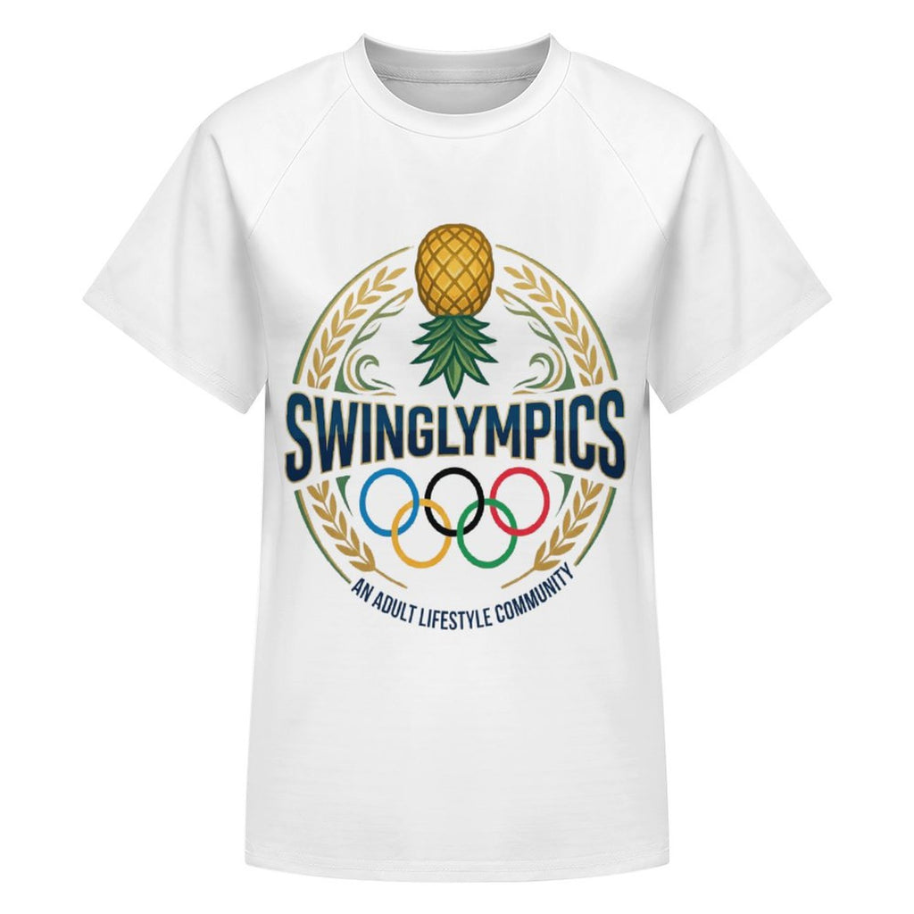 Swinglympics Women's Raglan T-shirt