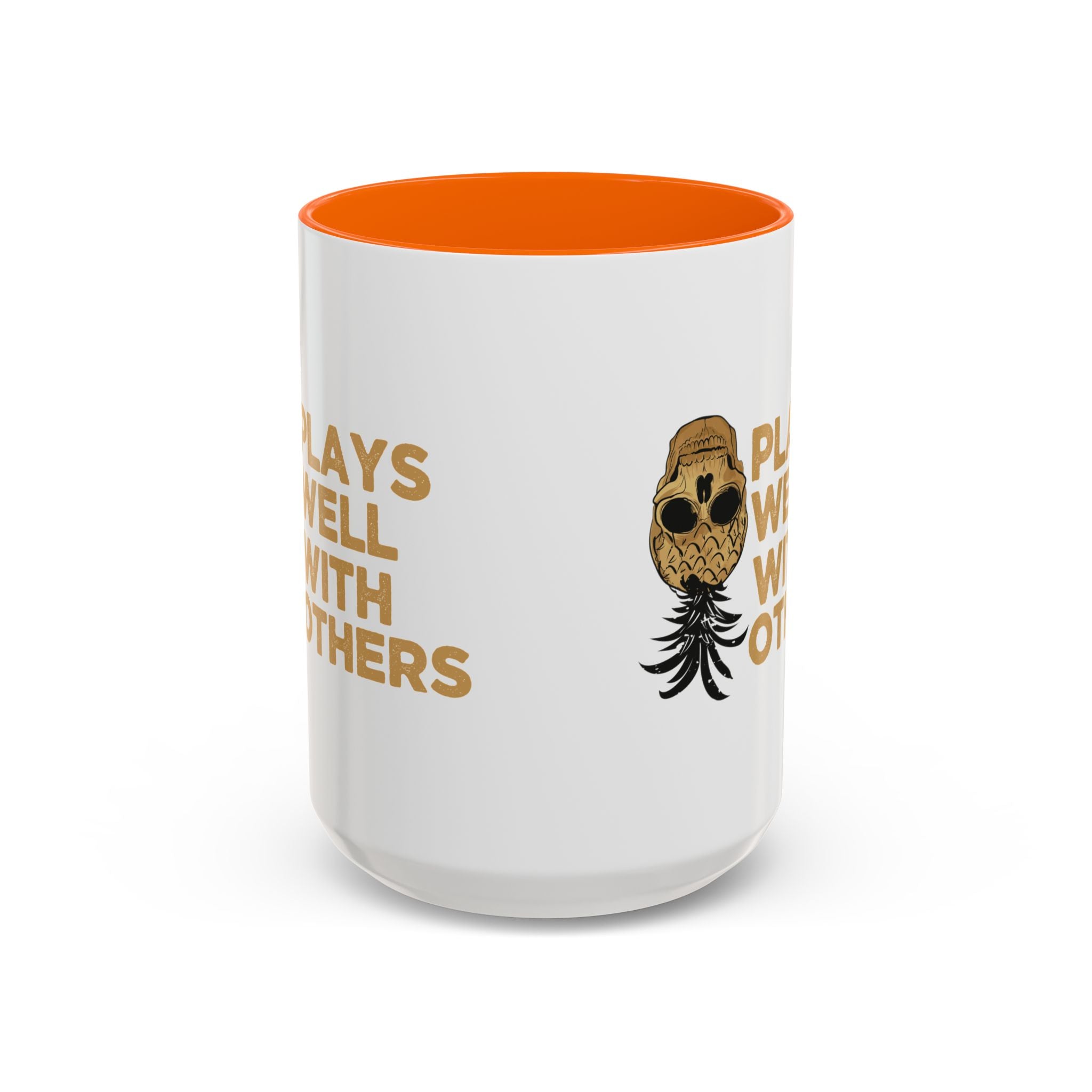 Playful Owl Accent Coffee Mug - 11 & 15oz - Perfect Gift for Nature Lovers