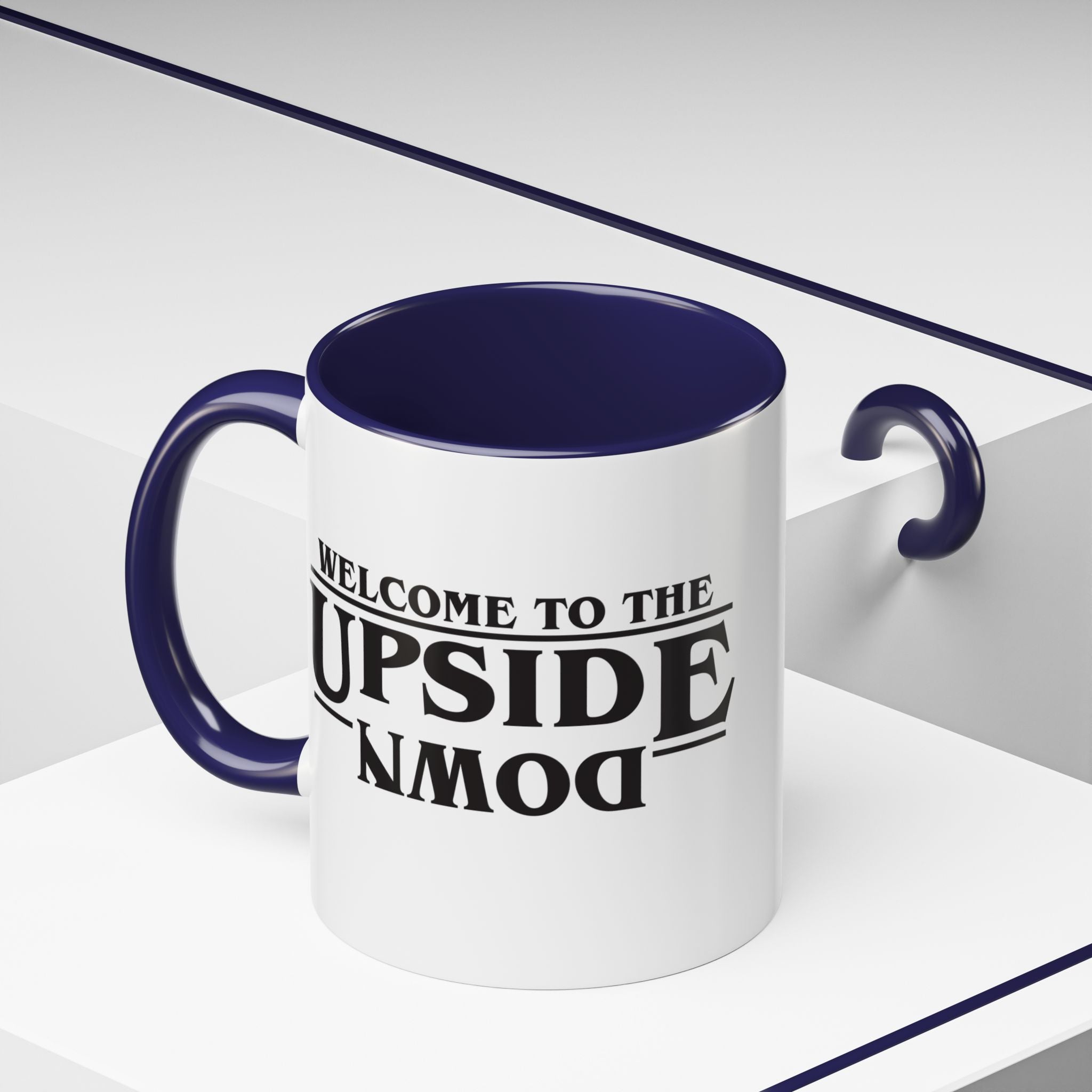 Upside Down Coffee Mug - Fun Gift for Coffee Lovers