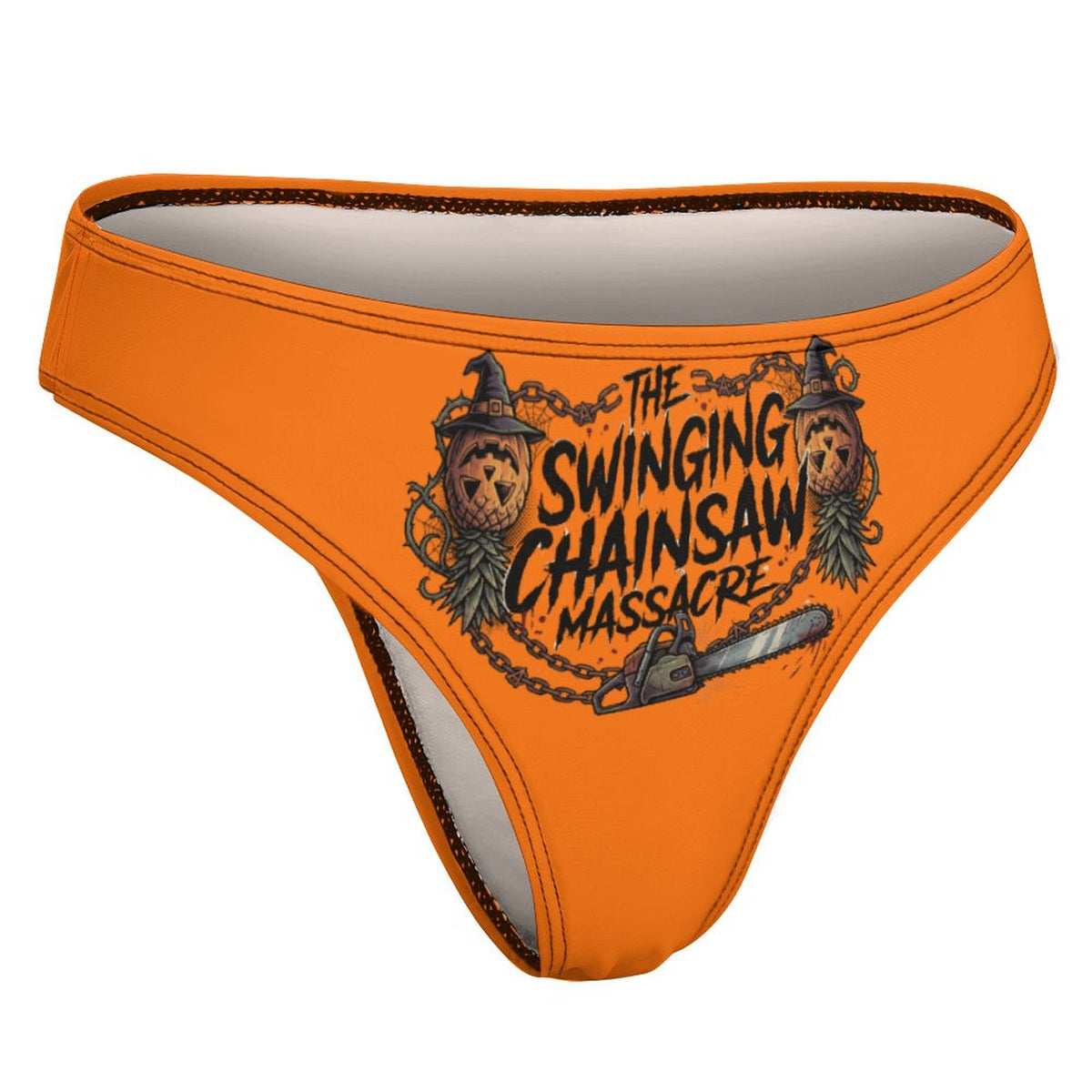 The Swinging Chainsaw Massacre Women's Thong Underwear