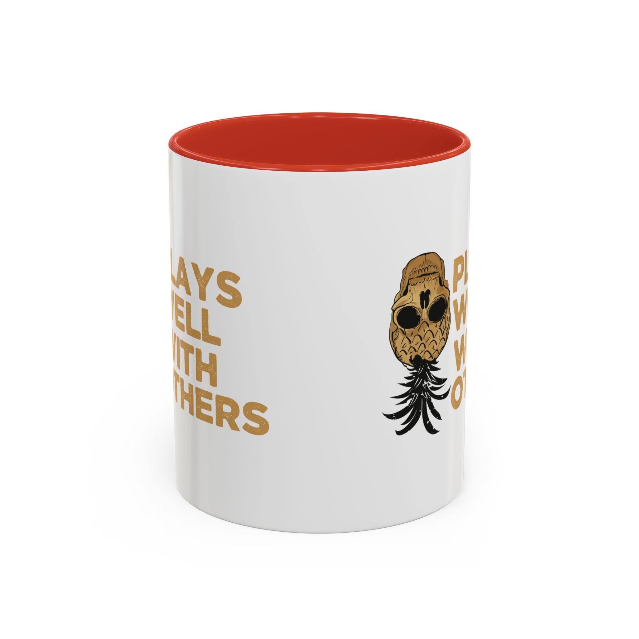Playful Owl Accent Coffee Mug - 11 & 15oz - Perfect Gift for Nature Lovers