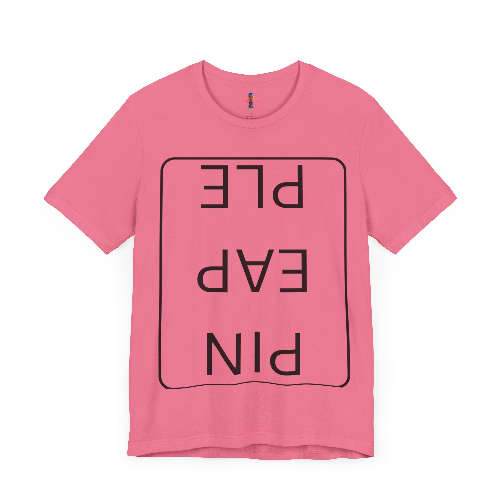 Funny Unisex Jersey Short Sleeve Tee - 'PIN EAP PLE' Design
