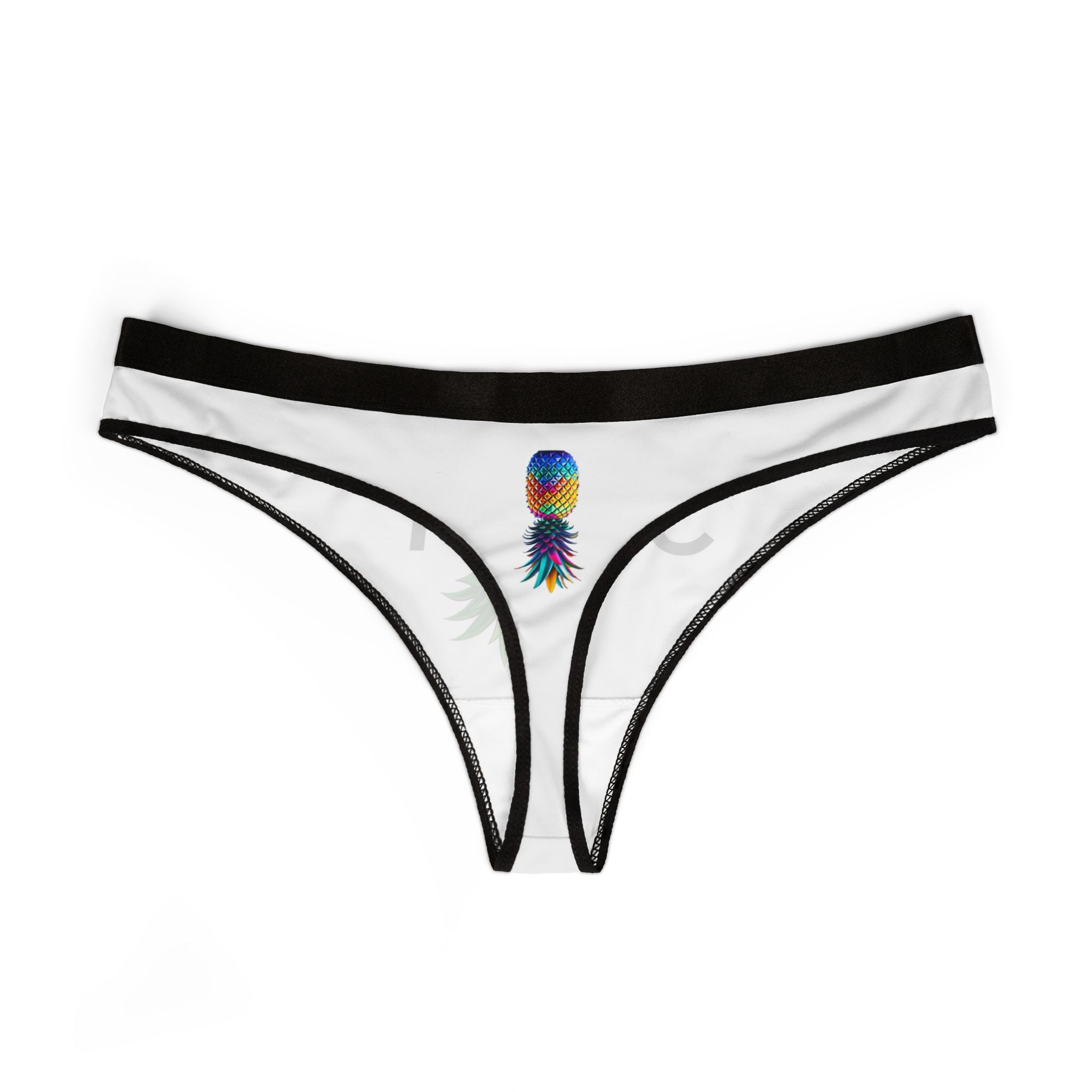 Women’s Thong "Upside Down Pineapple" — Slut Graphic
