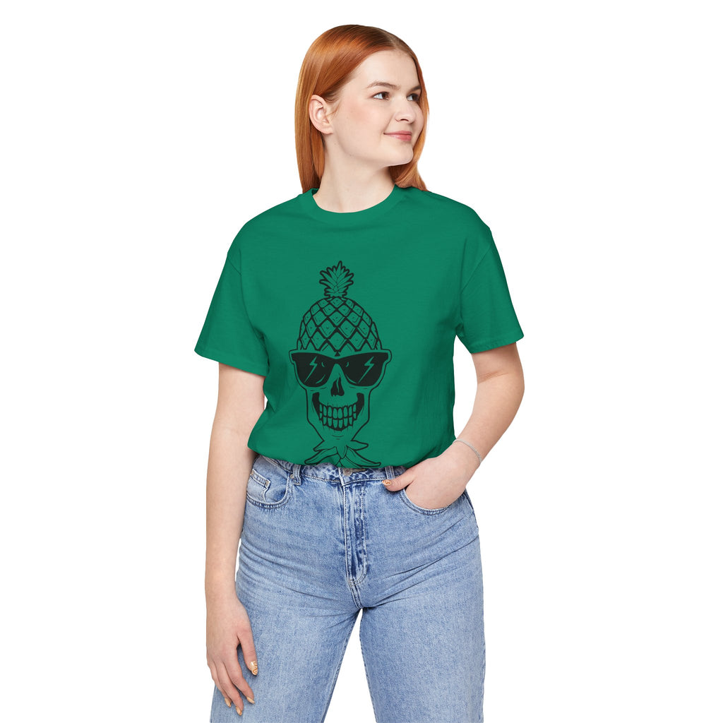 Pineapple Skull Graphic Tee