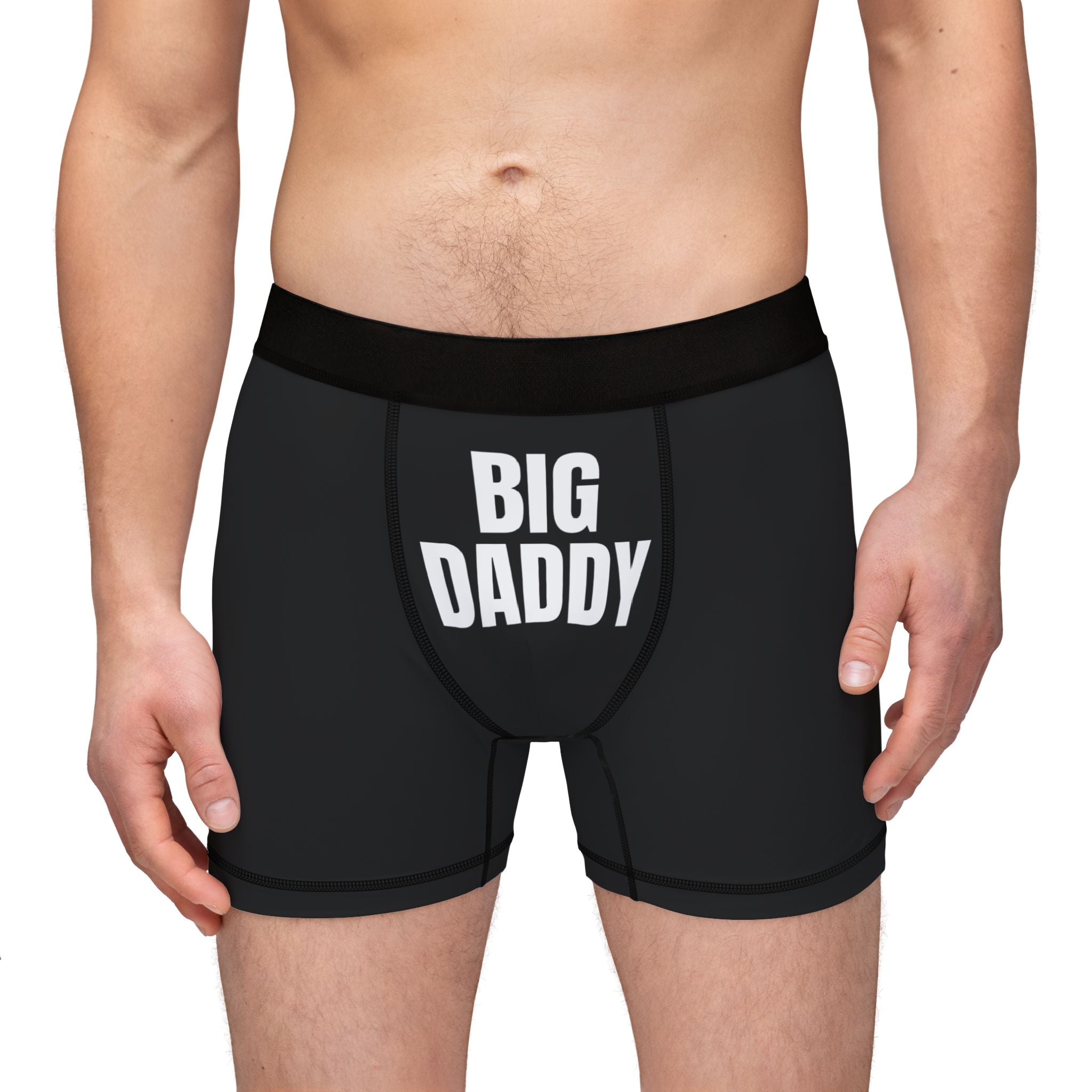 Fun Graphic Men's Boxers - 'Big Daddy' & Pineapple Design