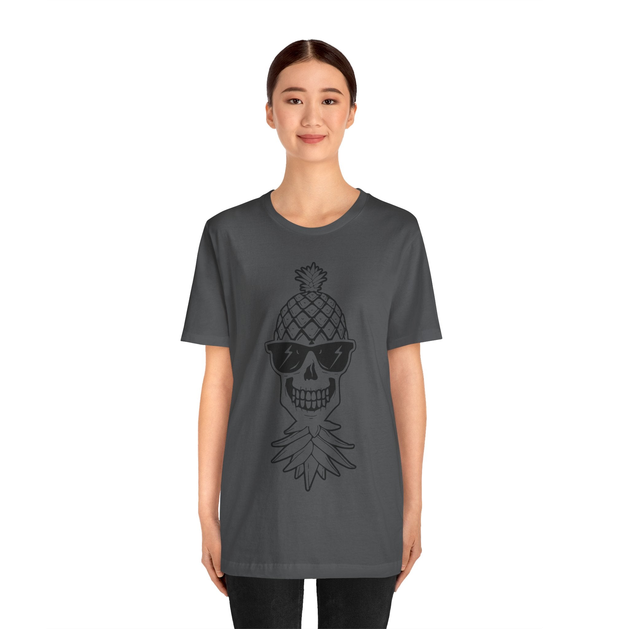 Pineapple Skull Graphic Tee