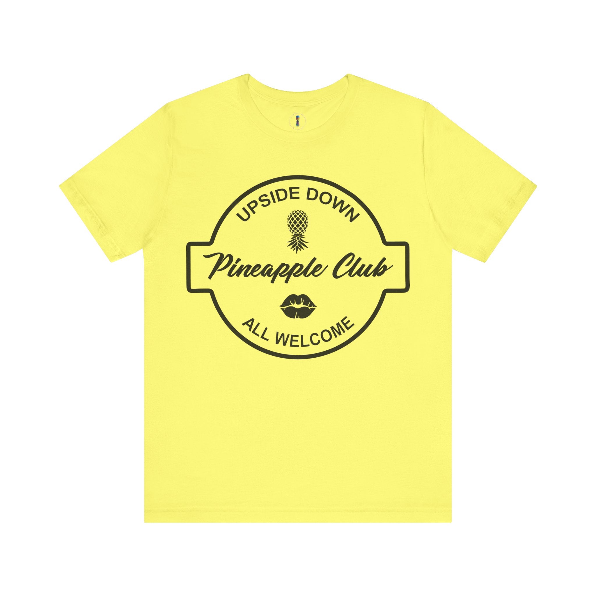 Unisex Jersey Pineapple Club Short Sleeve Tee