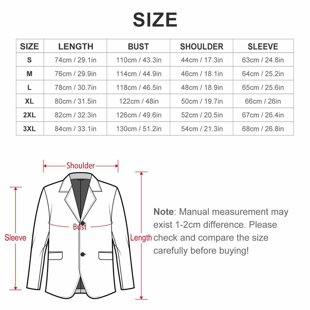 260gsm Two Button Suit(All-Over Printing)