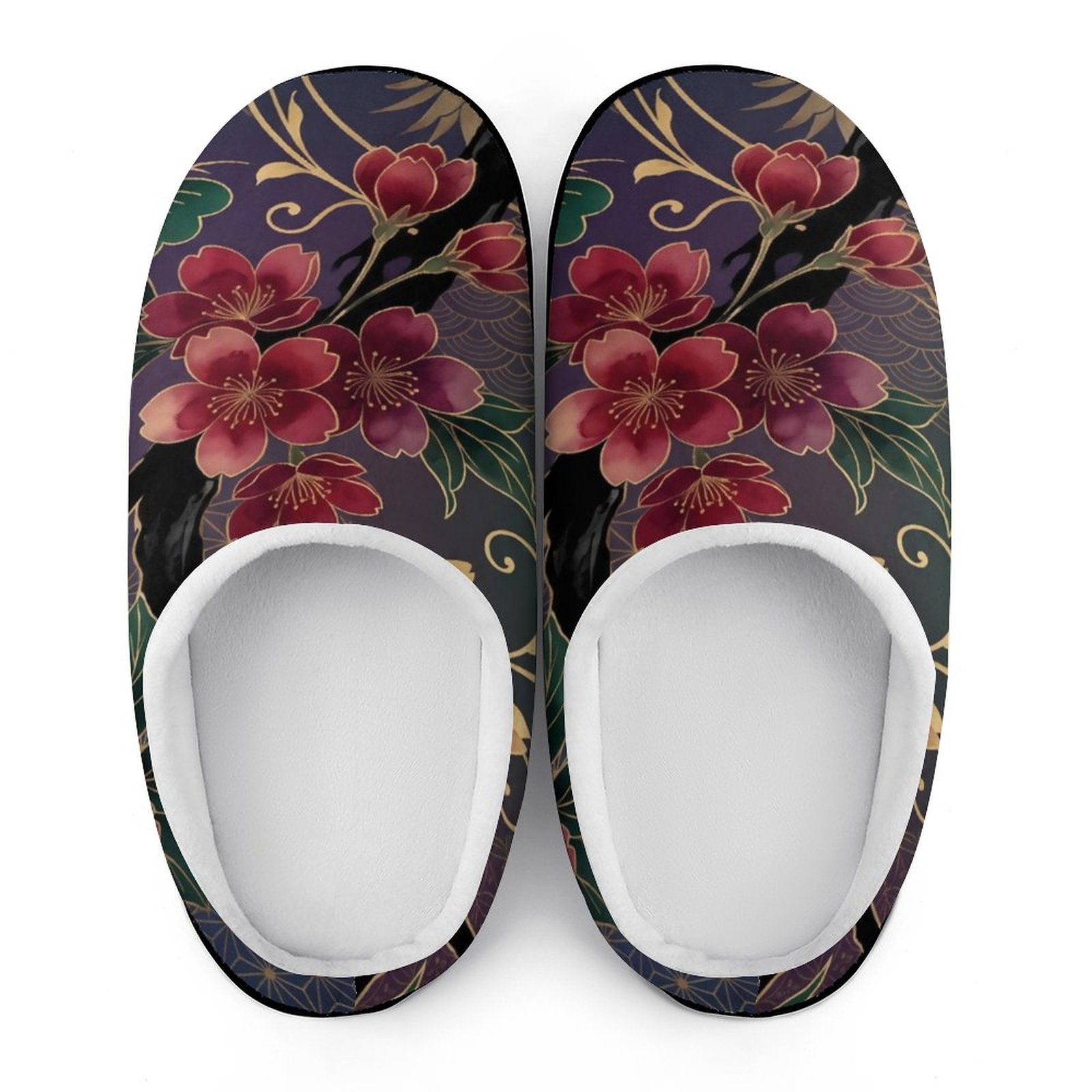 Custom Women's Cotton Slippers for Indoor Wear (All-Over Printing)