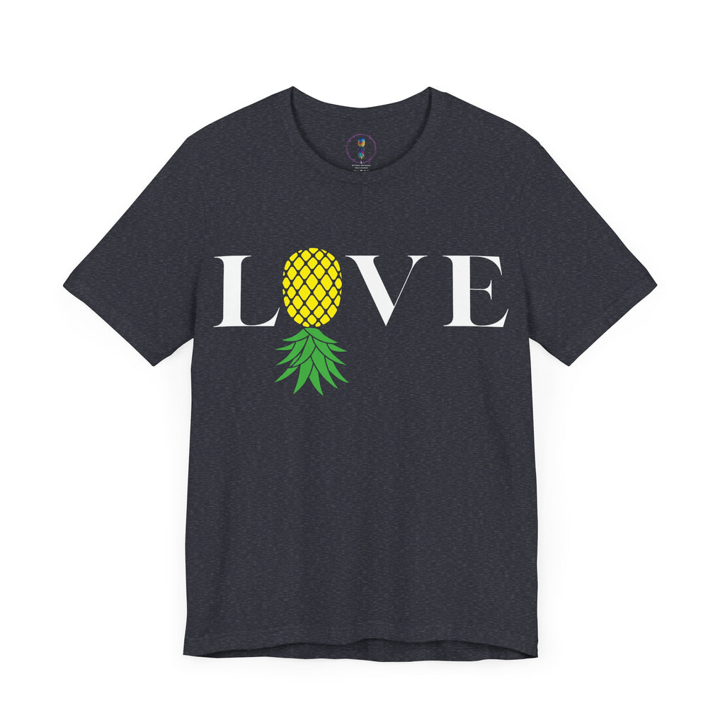 Pineapple Love Tee - Unisex Jersey Short Sleeve Shirt