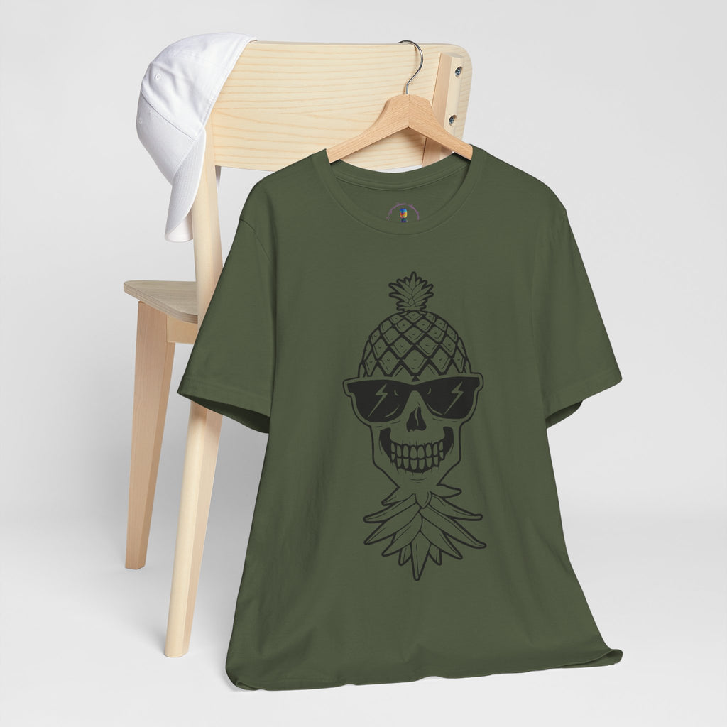 Pineapple Skull Graphic Tee