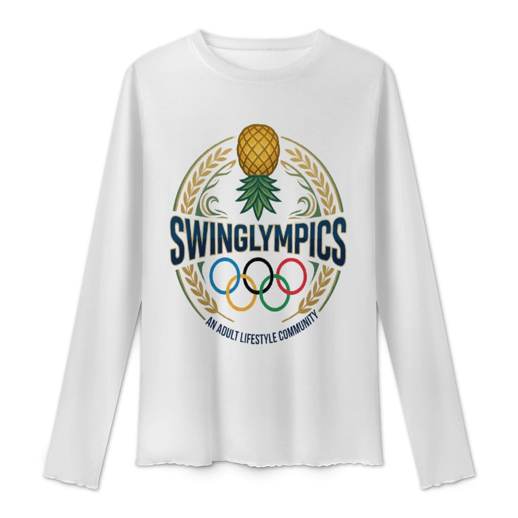 Swinglympics Long Sleeve Mesh T-Shirt