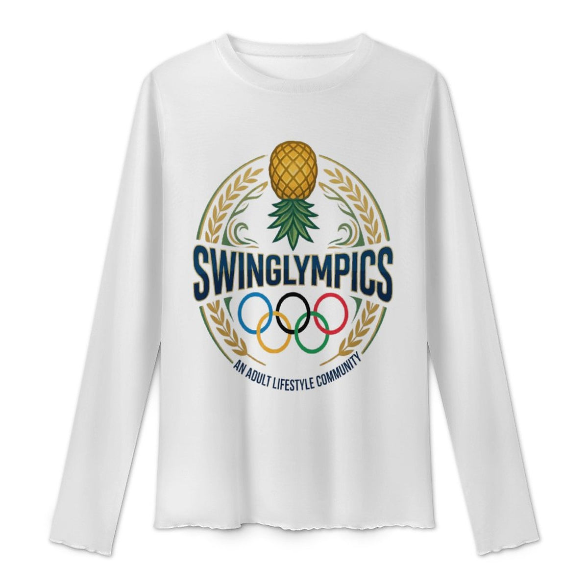 Swinglympics Long Sleeve Mesh T-Shirt