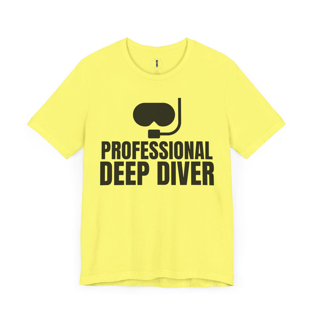 Professional Deep Diver Unisex T-Shirt - Perfect Gift for Scuba Enthusiasts