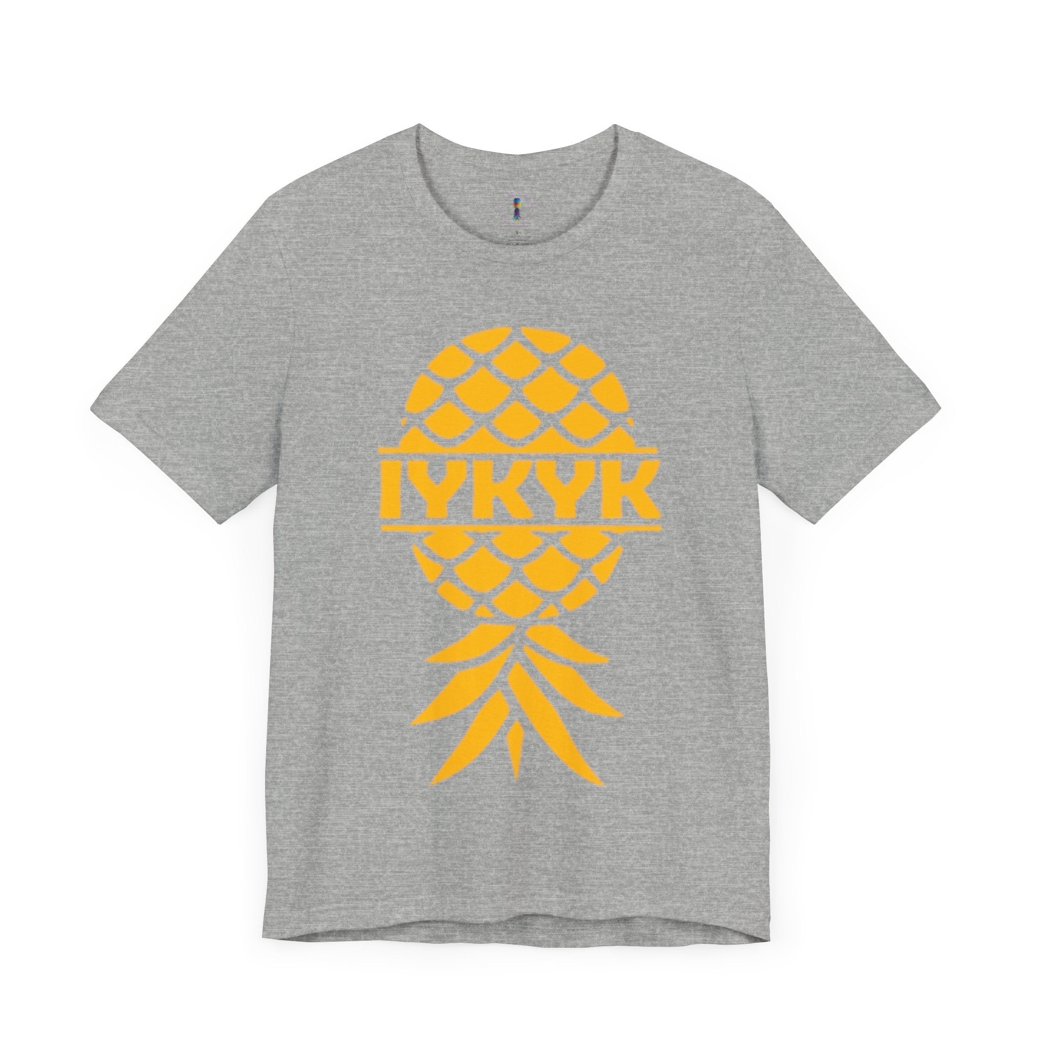 IYKYK Pineapple Unisex Jersey Tee - Fun Summer Graphic T-Shirt