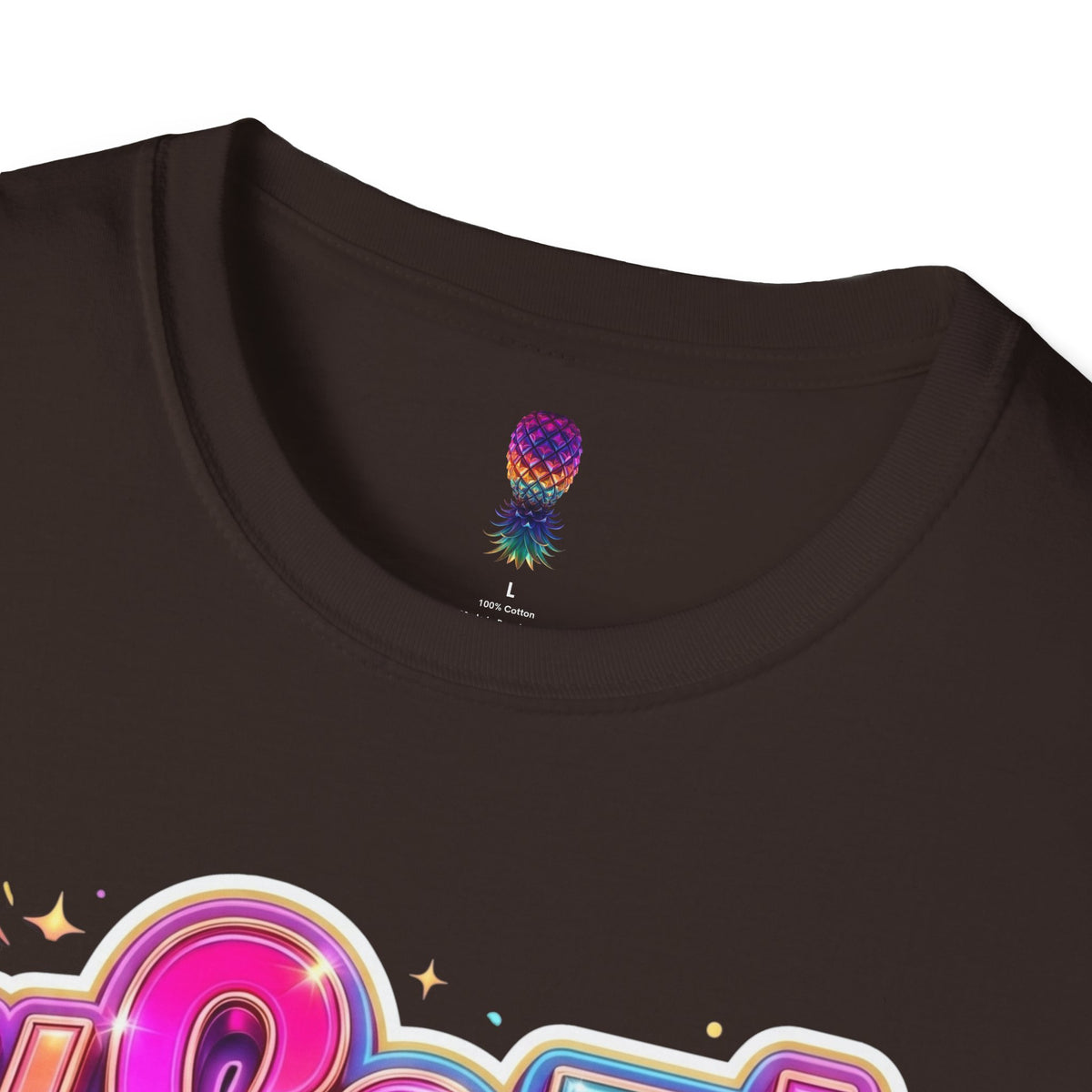 #Soft Swap Graphic T-Shirt | Colorful Y2K Cotton Tee