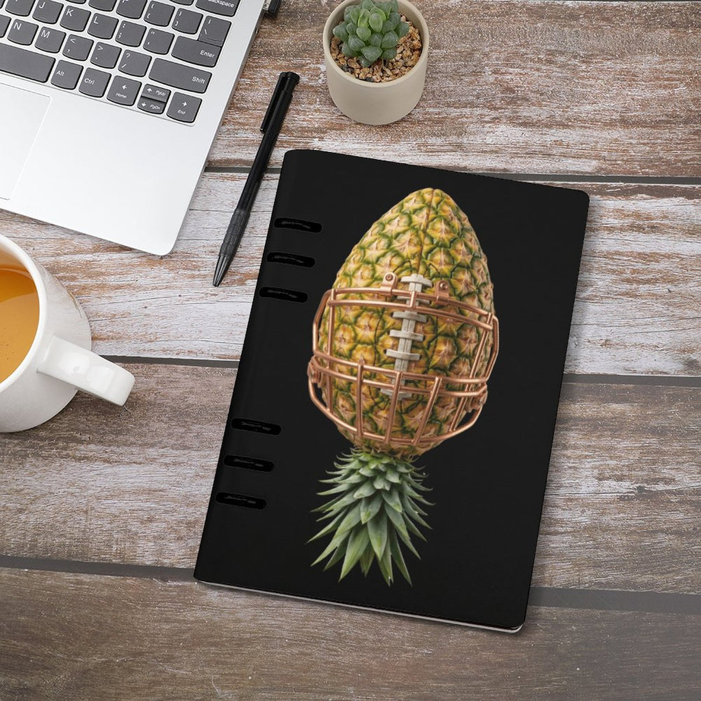 Pineapple Football Loose Leaf Notebook