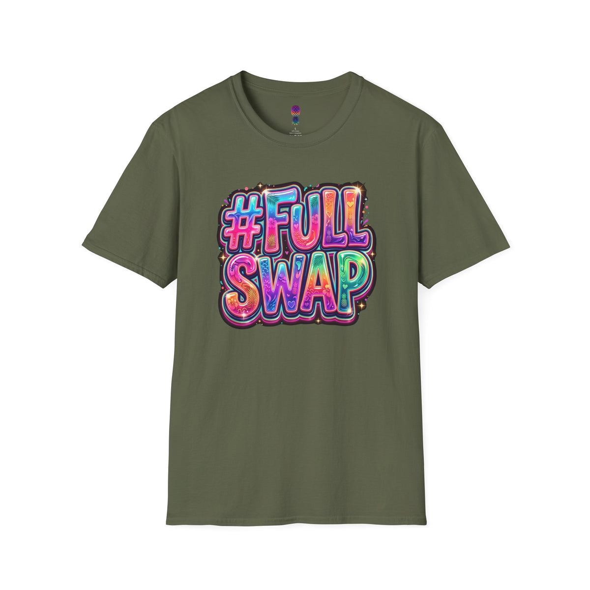 #FULL SWAP Graphic T-Shirt | Colorful Ring-Spun Cotton Tee| PineappleXXclusive